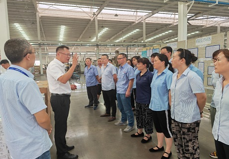 绵阳市总工会到公司发展送清冷慰问活动